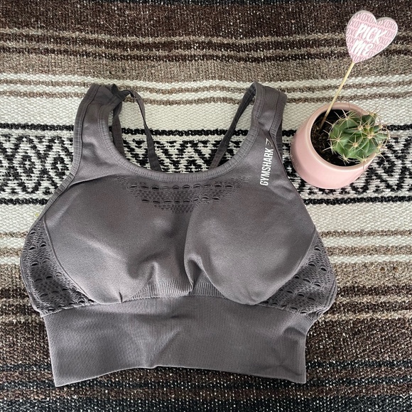 Gymshark Energy+ Seamless Crop Top - Picture 1 of 5